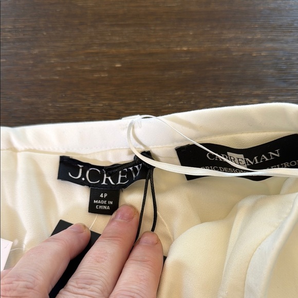 J. Crew Petite pencil midi skirt in four-season stretch Size 4 Petite - Picture 12 of 14